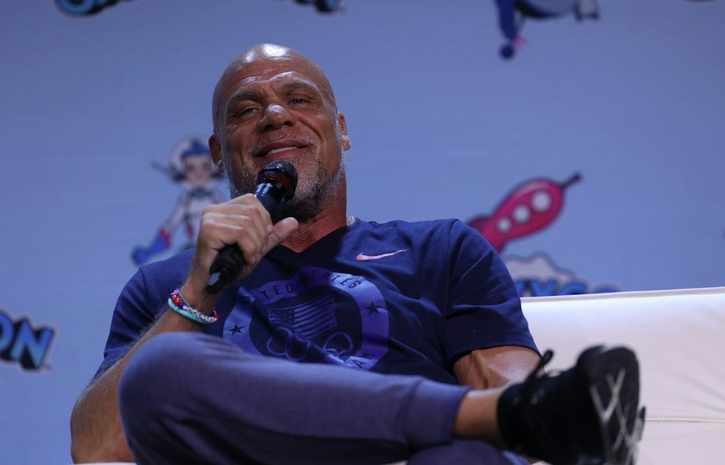 WWE Legend Kurt Angle Brings Olympic Gold and Body Slams to Livonia Toy Shop