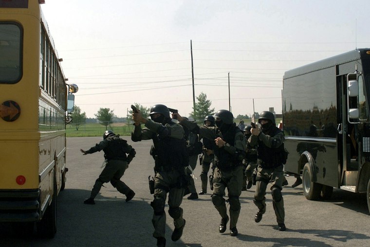 York City Standoff Sends Tear Gas Flying, Locks Down Two Schools