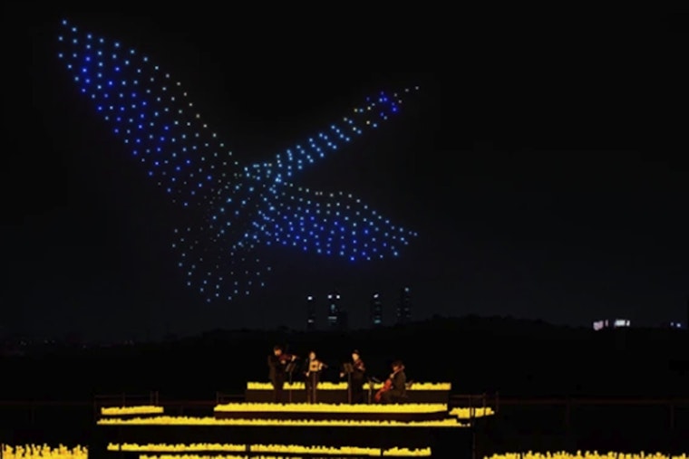 1,000 Drones To Swarm Jacksonville Night Sky In Tailgaters Lot Spectacle