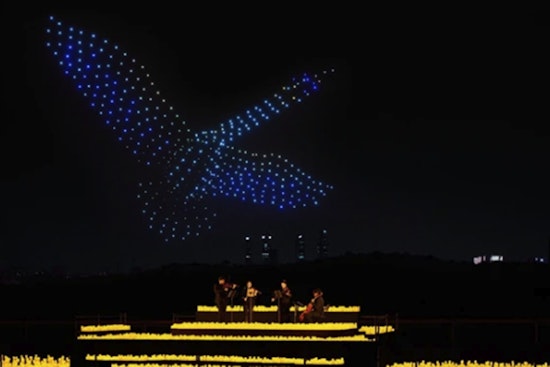1,000 Drones To Swarm Jacksonville Night Sky In Tailgaters Lot Spectacle
