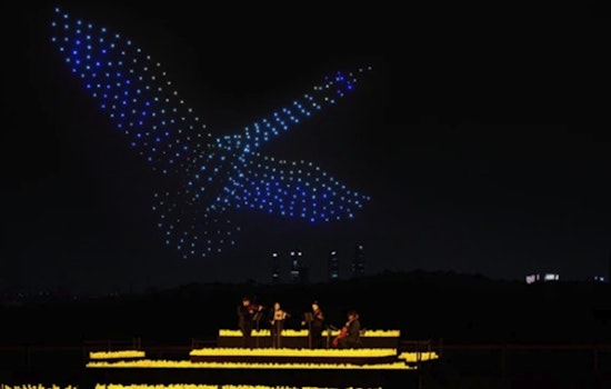 1,000 Drones To Swarm Jacksonville Night Sky In Tailgaters Lot Spectacle