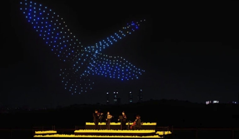 1,000 Drones To Swarm Jacksonville Night Sky In Tailgaters Lot Spectacle