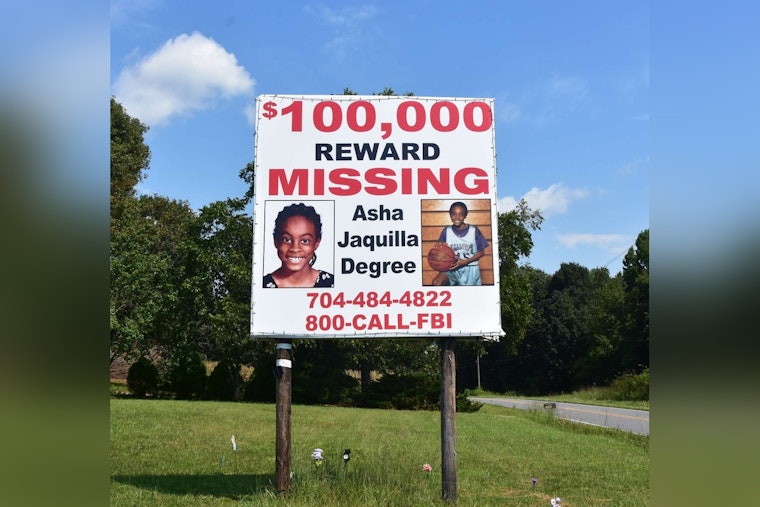 26 Years On – FBI and Shelby Community Continue Quest to Uncover Fate of Missing Asha Degree