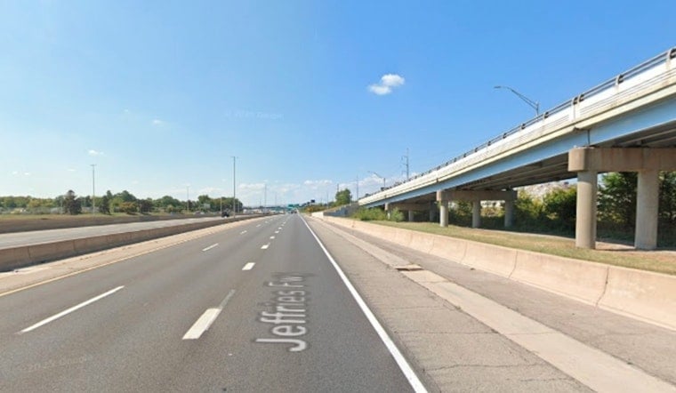 59 Year Old Motorcyclist Injured in Solo Crash on I 96 in Detroit as Freeway Lanes Temporarily Close