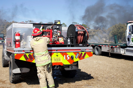94-Acre Brush Fire Near Eustis Now 100% Contained, Agencies Urge Caution Amid Dry Conditions