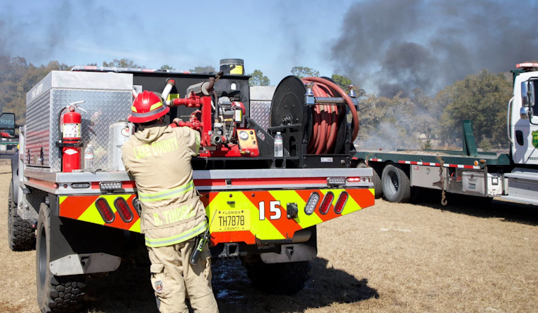 94-Acre Brush Fire Near Eustis Now 100% Contained, Agencies Urge Caution Amid Dry Conditions