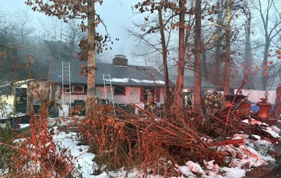 Accidental Sterling House Fire Results in One Hospitalized, $384K in Damages