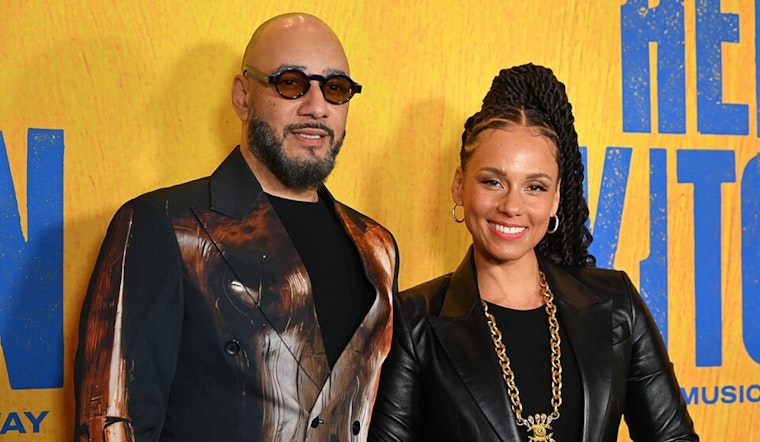 Alicia Keys, Swizz Beatz Stage Giant Art Takeover In La Jolla