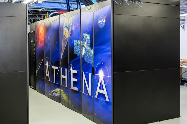 Ames' New Number-Crunching Beast: NASA's Athena Roars to Life In