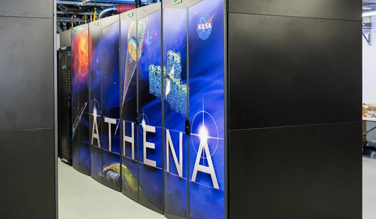 Ames’ New Number-Crunching Beast: NASA’s Athena Roars to Life In Mountain View