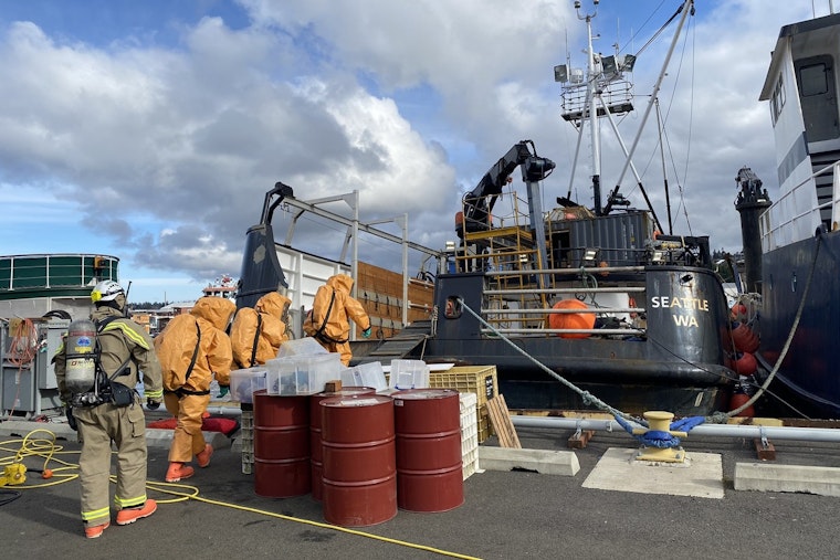Ammonia Scare On Seattle Ship Canal Triggers Waterfront Hazmat Scramble
