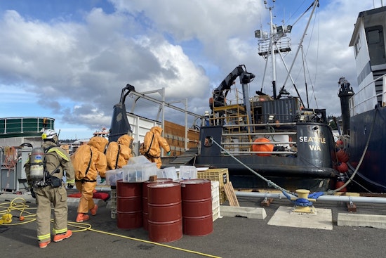 Ammonia Scare On Seattle Ship Canal Triggers Waterfront Hazmat Scramble
