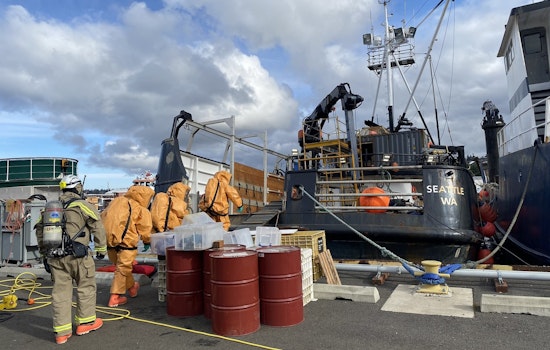 Ammonia Scare On Seattle Ship Canal Triggers Waterfront Hazmat Scramble