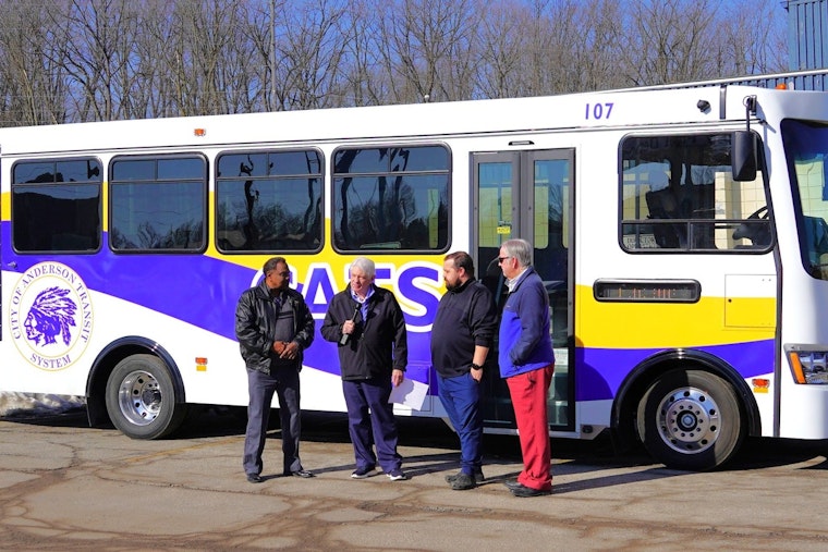 Anderson Rolls Out New City Buses with Modern Features and Free Mobile App, Backed by Federal Grant