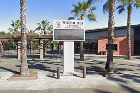 Anonymous Threat Triggers Mater Dei Catholic Lockdown In East Chula Vista