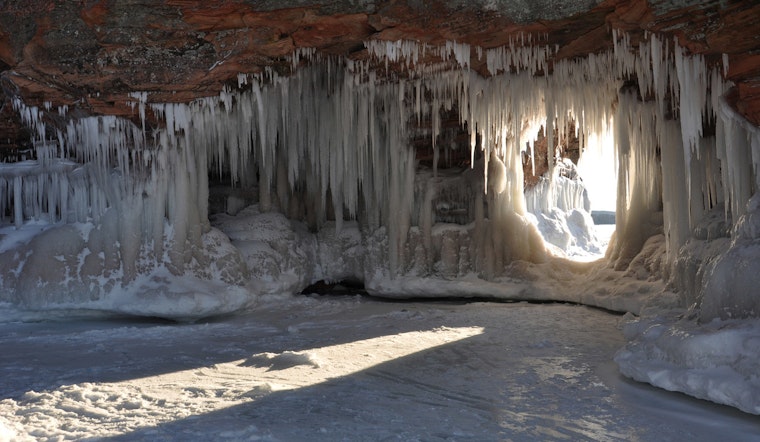 Lake Superior Tease, Apostle Islands Ice Caves Open For A Day, Then Shut Down