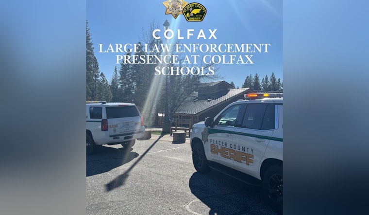 Armed Man Scare Brings Massive Police Response To Colfax Schools