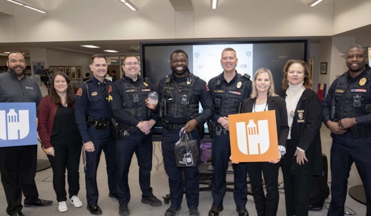 Athens Drive Magnet High School Honors Raleigh Police Officer for Exemplary Service and Mentorship