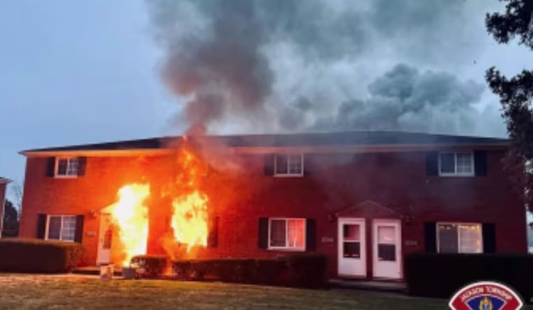 Back-To-Back Carport Infernos Rattle Quiet Canton Complex