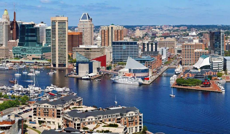 Baltimore Wakes To Slushy Shock As Winds Whip Harbor