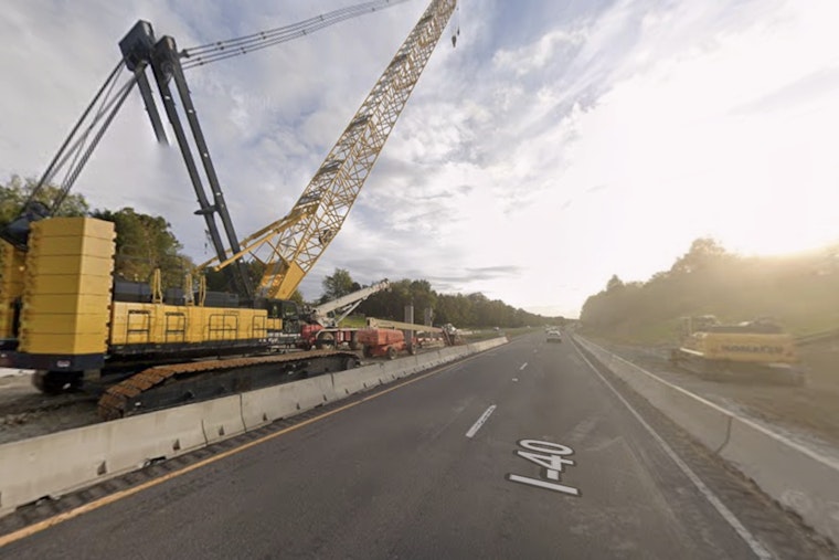 Bay Area Alert – I-40 Lane Closures Expected to Slow Davie County Commute on Feb. 13
