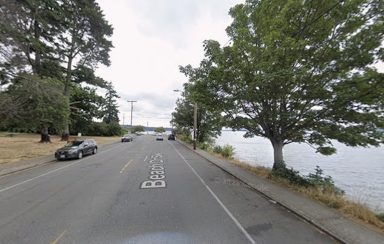Beach Drive Hit-And-Run Suspect Ditches Pickup, Vanishes Into West Seattle Greenbelt