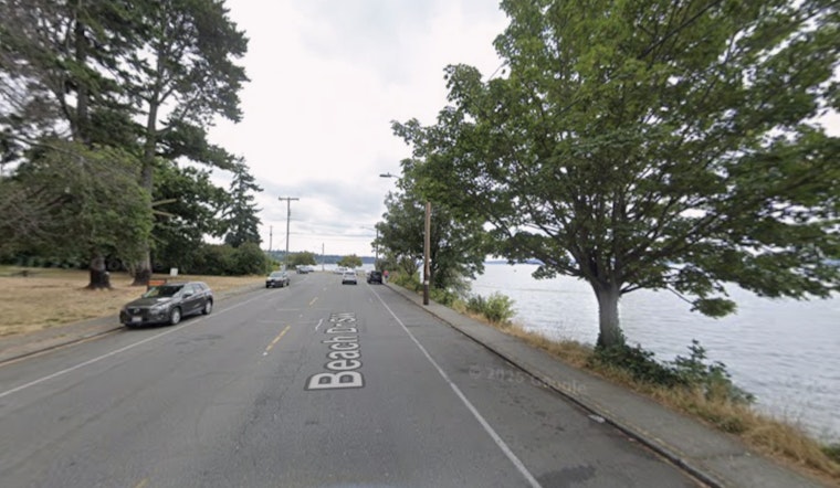 Beach Drive Hit-And-Run Suspect Ditches Pickup, Vanishes Into West Seattle Greenbelt