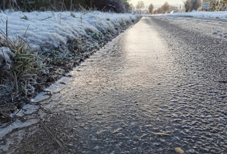 Bean Station Black Ice Warning: Police Urge Caution