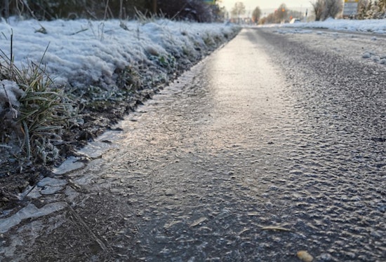 Bean Station Black Ice Warning: Police Urge Caution