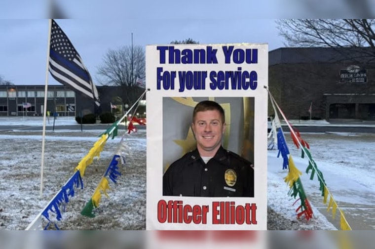 Beech Grove Says Goodbye To Fallen Hometown Officer Brian Elliott