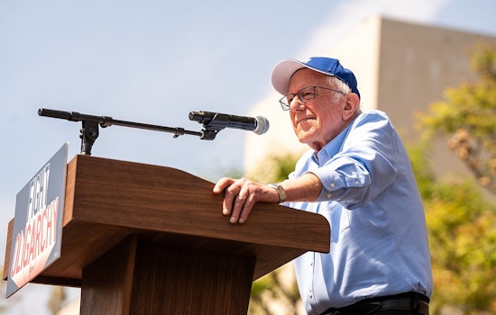 Bernie Sanders Hits Koreatown To Jump-Start California Billionaire Tax Fight