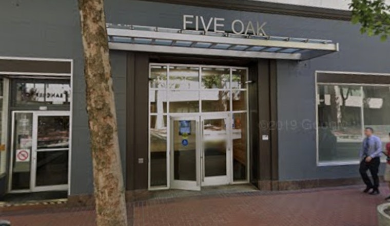 Big Pink Landlord Snags Five Oak Office Block In Downtown Fire Sale