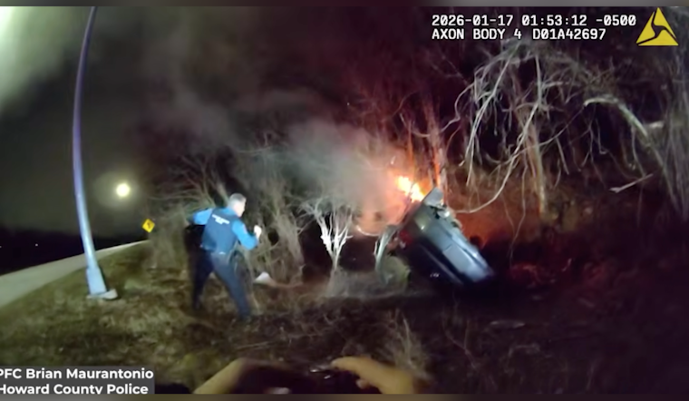 Bodycam Footage Captures Fatal Crash Involving Juvenile Following Police Pursuit in Howard County