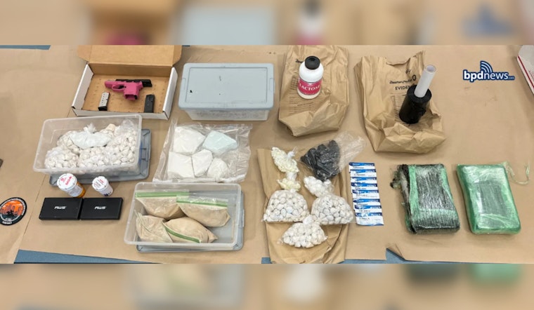 Boston Police and U.S. Postal Inspection Service Bust East Boston Drug Pipeline, Seize $1M in Fentanyl and Firearms