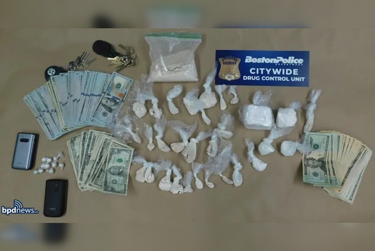 Boston Police Arrest 51-Year-Old Suspect in Major Fentanyl and Cocaine Drug Bust in Dorchester