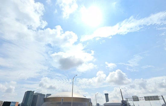 Breezy Big Easy Warms Up Before Late-Night Showers Roll In