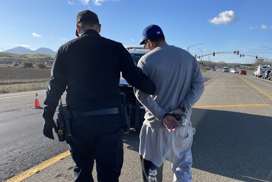 Brentwood Cops Collar Parolee Rolling In Car Tied To L.A. Stickup