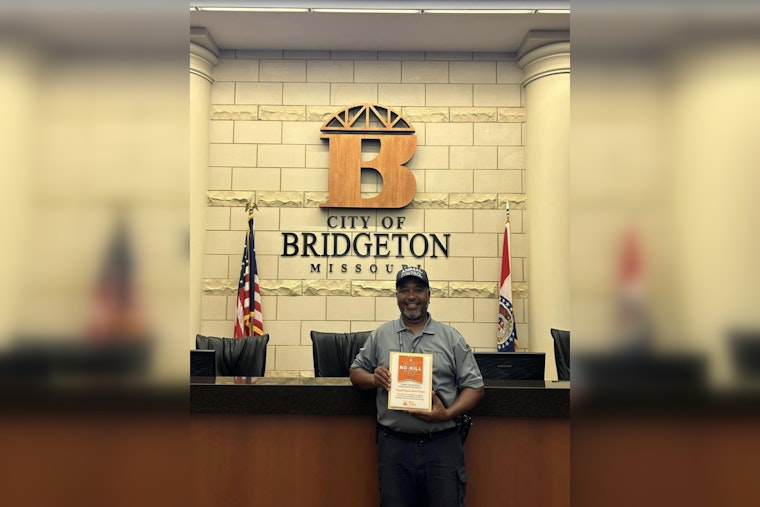 Bridgeton Police Department Honors ACO Armstead for Rescuing Lost Dog Bella in Missouri