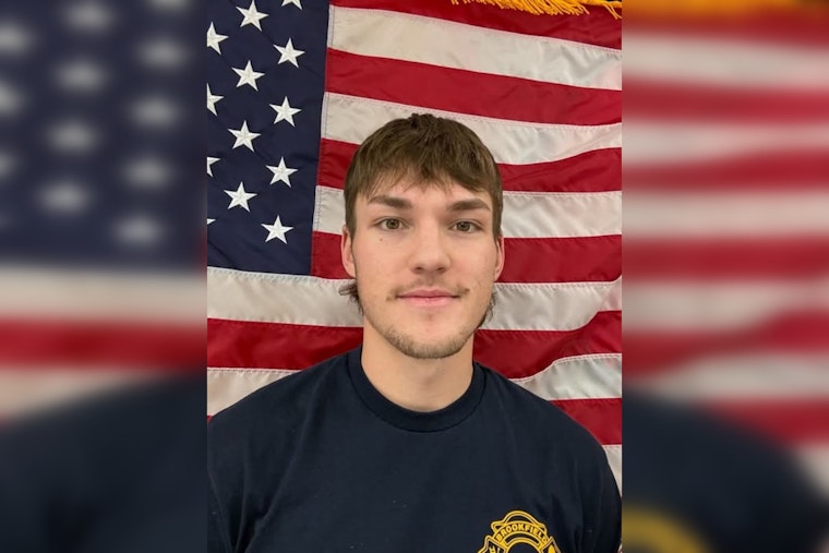 Brookfield Fire Department Praises Trainee Carsen Beckman for Exemplary Service and Commitment