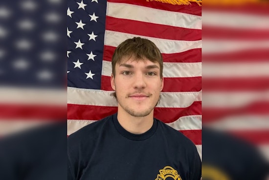 Brookfield Fire Department Praises Trainee Carsen Beckman for Exemplary Service and Commitment