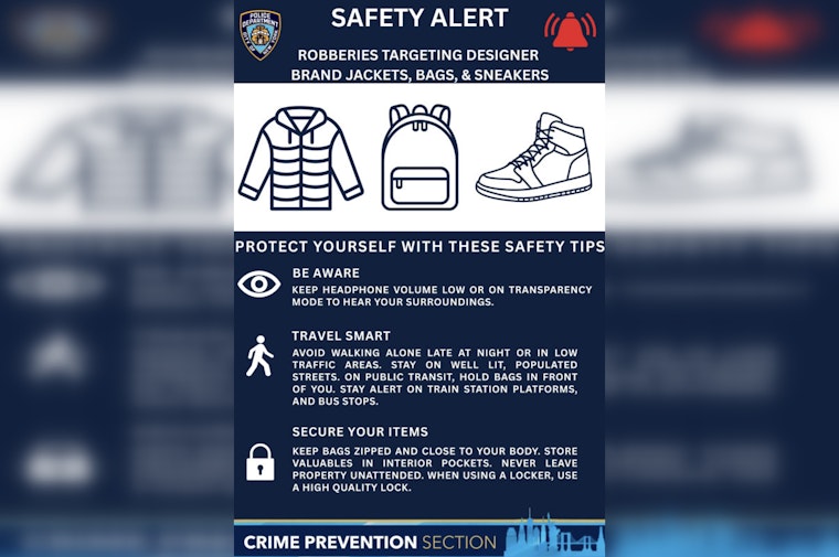 Brooklyn Thieves Zero In On Designer Jackets, Bags And Sneakers