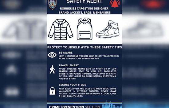 Brooklyn Thieves Zero In On Designer Jackets, Bags And Sneakers