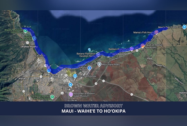 Brown Water Scare Soaks Maui’s North Shore From Waiheʻe To Hoʻokipa