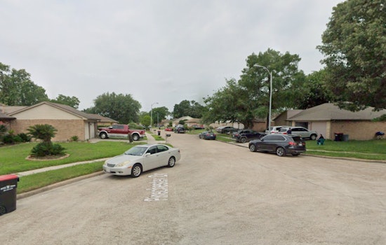 Bullet-Struck Car Slams Into Houston Garage, Driver Dies Near Veterans Memorial