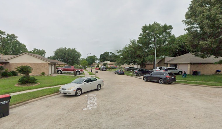 Bullet-Struck Car Slams Into Houston Garage, Driver Dies Near Veterans Memorial