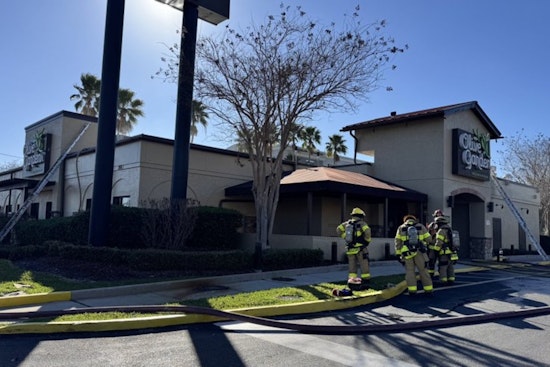 Busch Boulevard Chaos as Fire Erupts at Tampa Olive Garden
