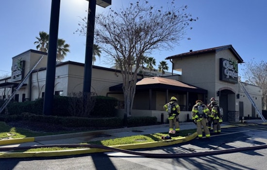 Busch Boulevard Chaos as Fire Erupts at Tampa Olive Garden