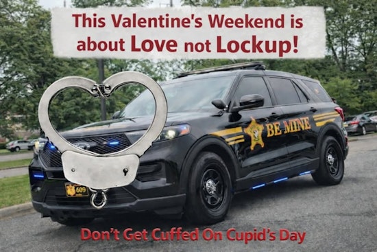 Butler County Sheriff's Office Spreads Valentine's Cheer with Humorous Reminder to Celebrate Responsibly