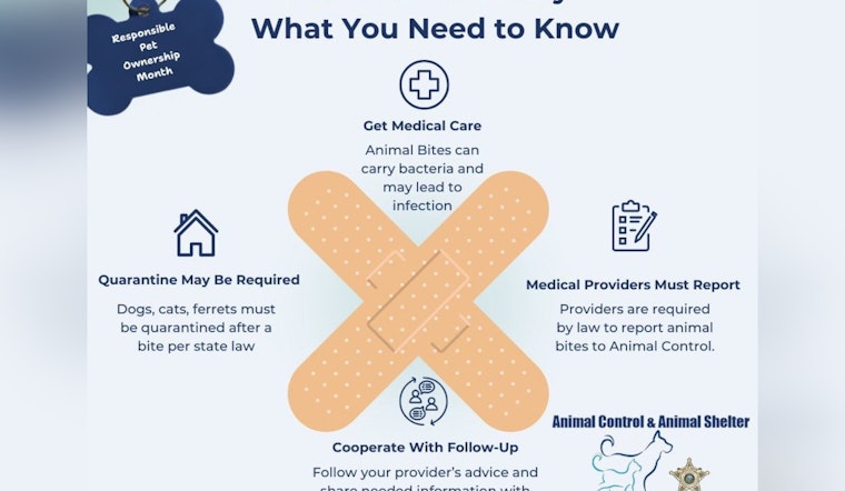 Cabarrus County Sheriff's Office Educates Public on Animal Bite Safety During Responsible Pet Ownership Month