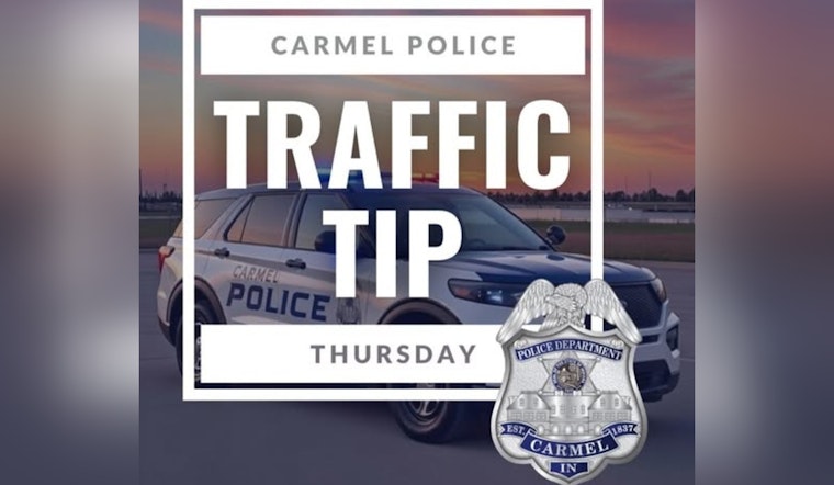 Carmel Police Emphasize Importance of Turn Signals for Safer Roads in Social Media Campaign
